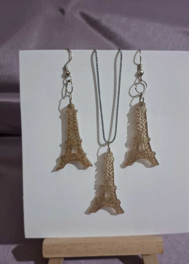 Eiffel Tower Jewelry Set