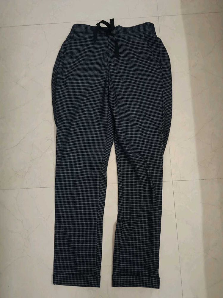 Checkered Casual Pants