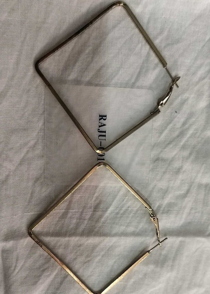Square Hoop Earrings