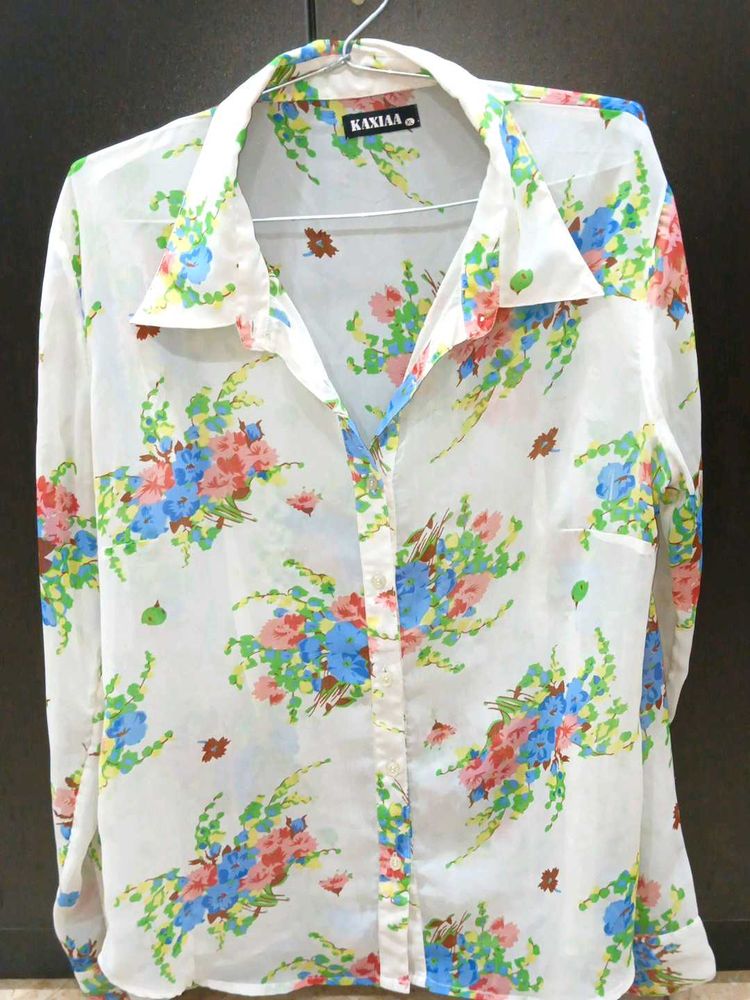 Floral Print Shirt