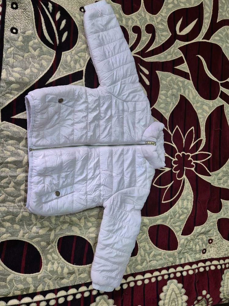 White Puffer Jacket