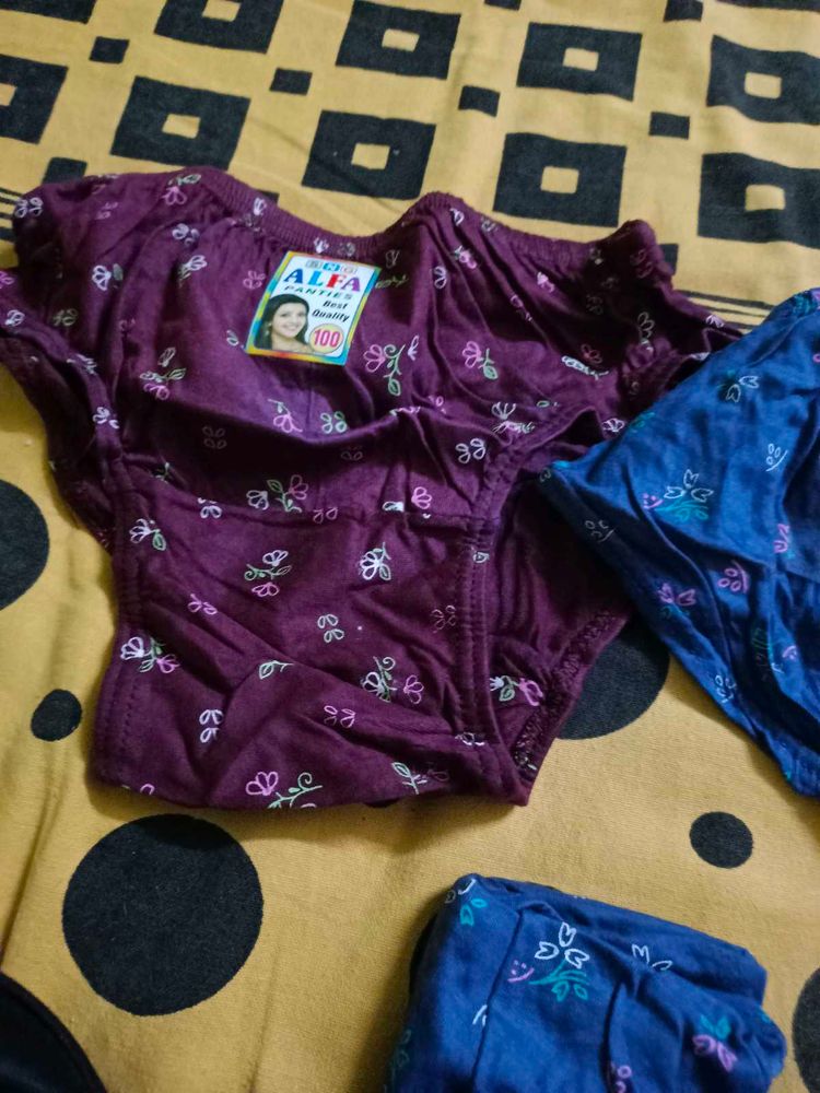 Floral Print Briefs ( Pack Of 3)