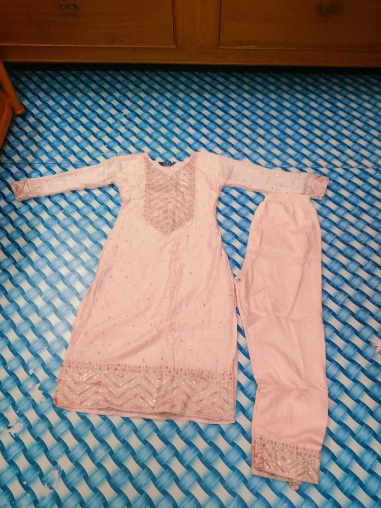 Elegant Kurta Set Peach🍑