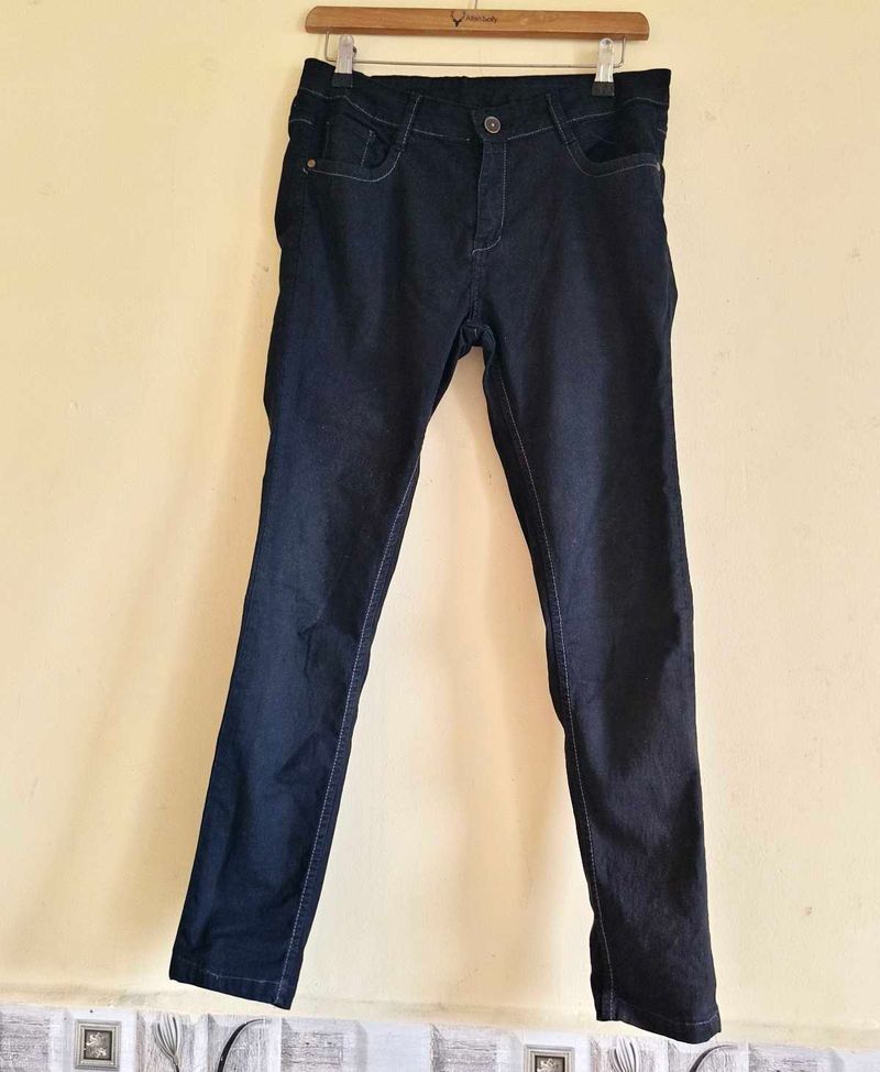Size 30🎁Buy 2 Get 1 Free 🎁Dark Blue Denim Jeans