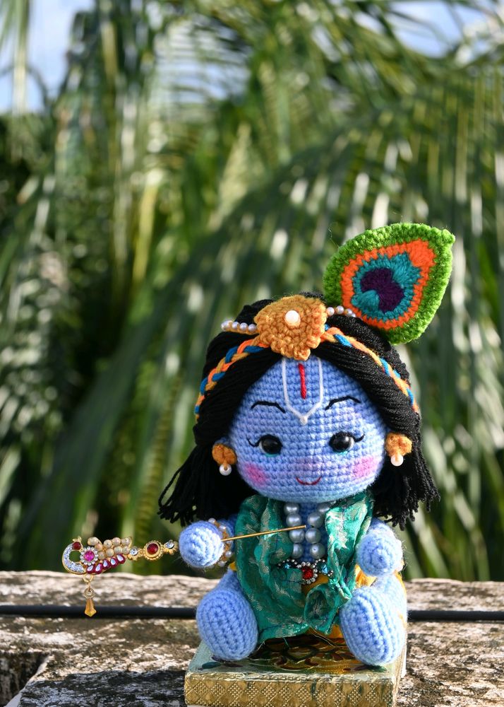 Sale Price!!!! Crochet Gopal Krishna