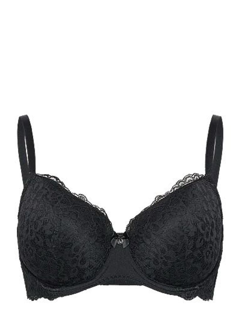 Hunkemoller Imported Pushup Black Bra