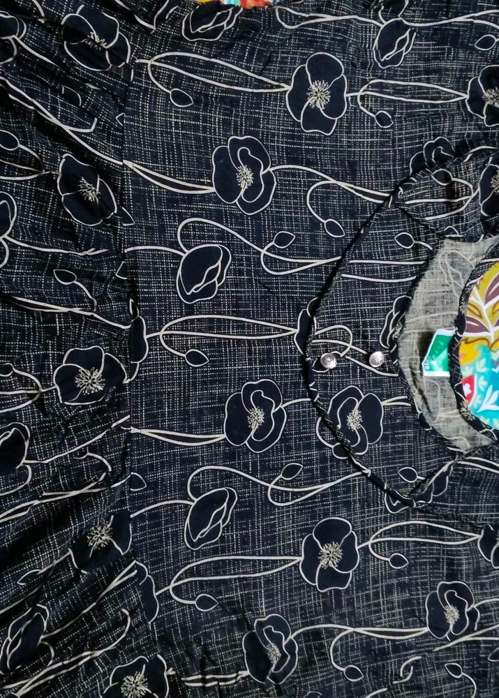 Floral Print frock night dress