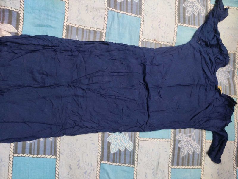 Navy Blue Kurti