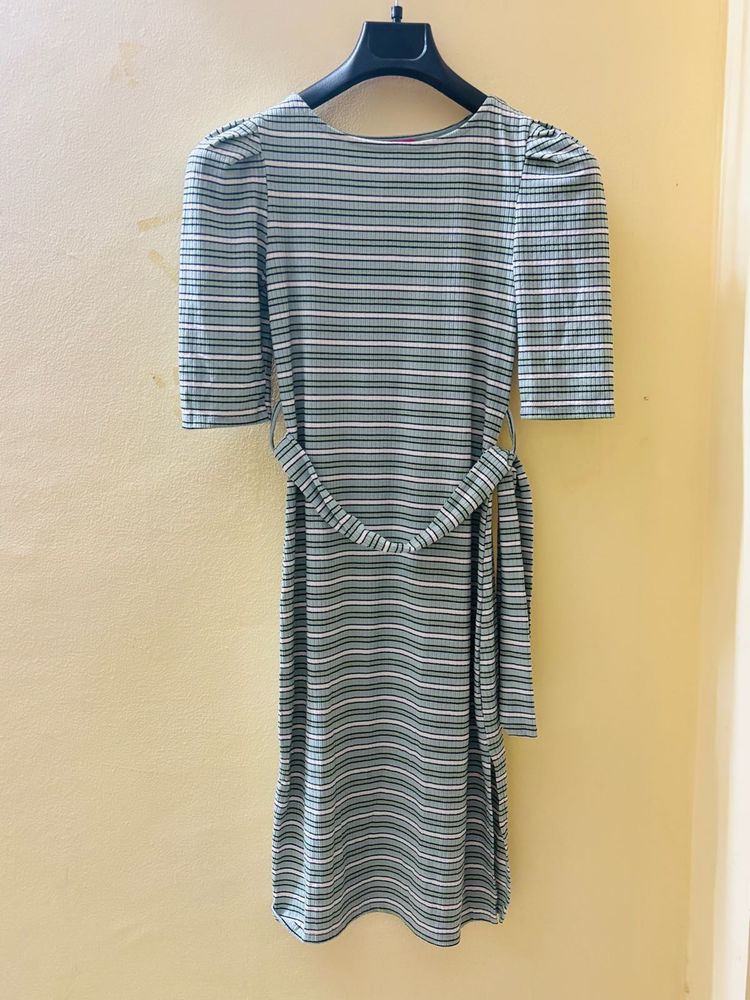 Striped Midi Dress