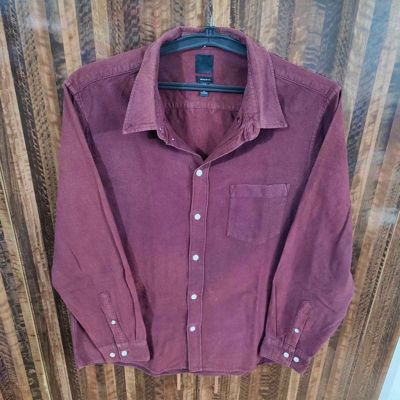 H&amp;M Solid Shirt - Chest 42