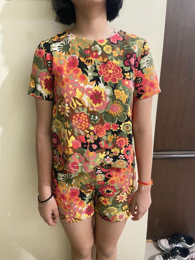 Floral Print Co-ord Set