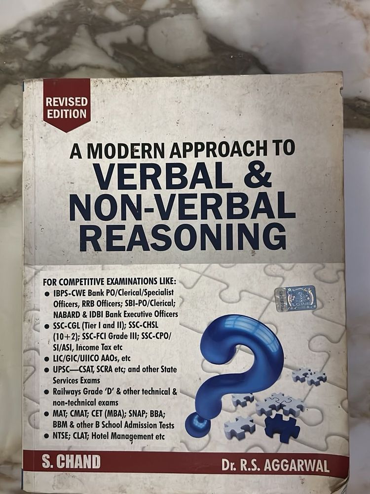Verbal &amp; Non-Verbal Reasoning