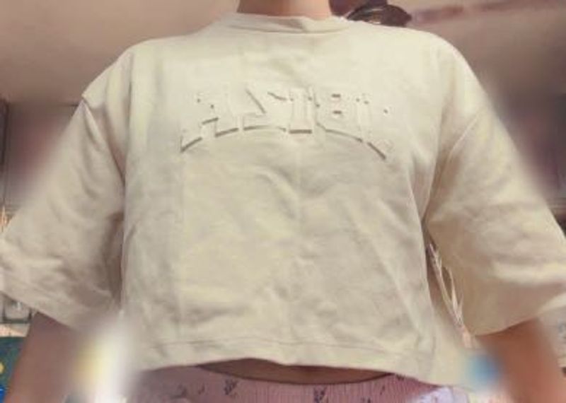 Casual Graphic Print Crop Top