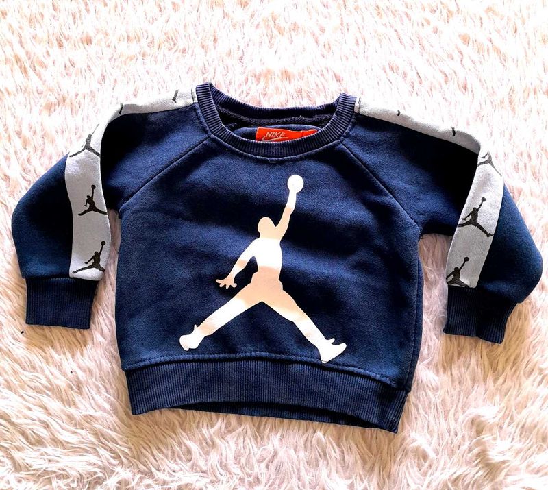 Navy Blue Sweatshirt For Boy&#39;s