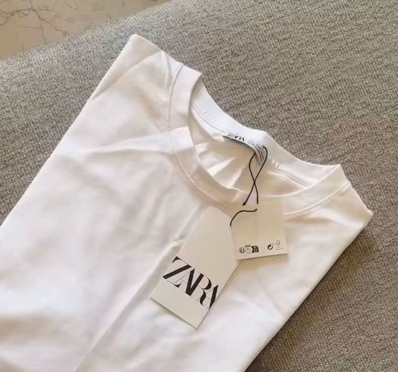 Zara White Tee - New with Tags
