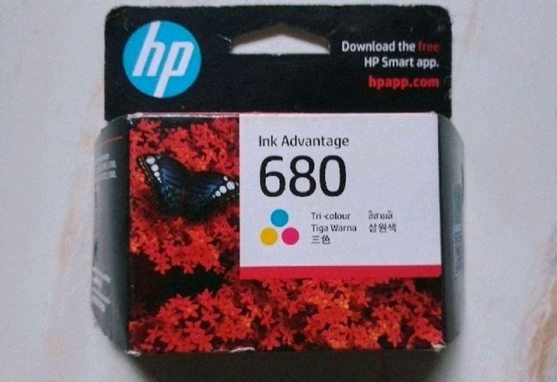 HP Tricolour Ink Cartridge + 2 Half Used Offer