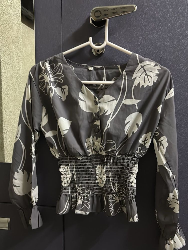 Floral Print Blouse