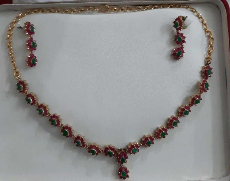 Ruby Emareld Set