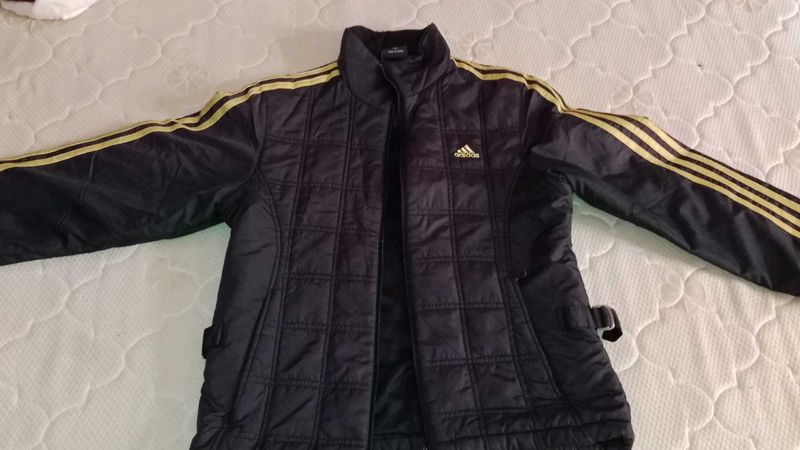 Adidas Black Quilted Jacket