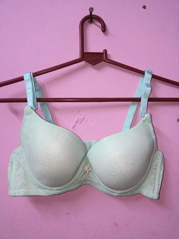 New Mint Green Padded Bra
