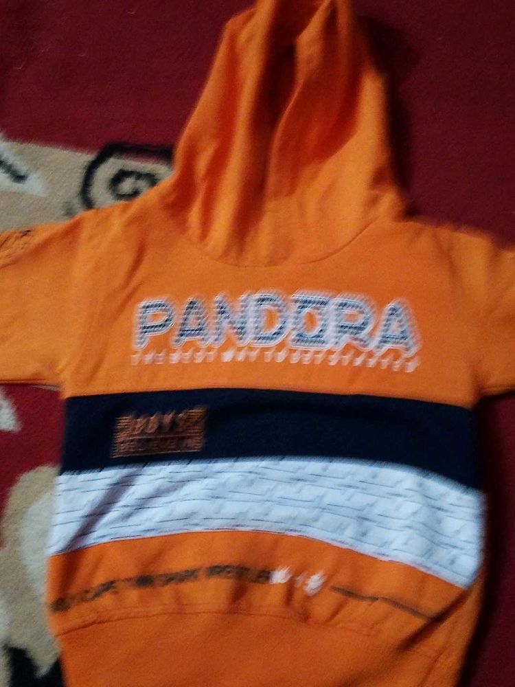 Orange Pandora Hoodie