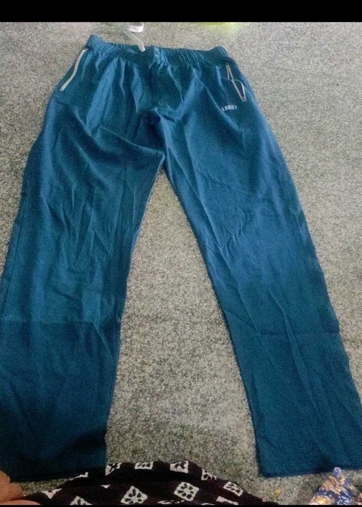 Blue Track Pants