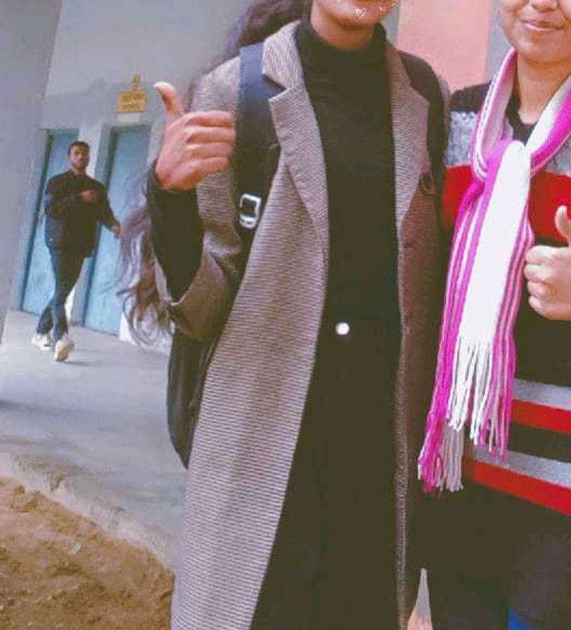 Stylish Striped Overcoat