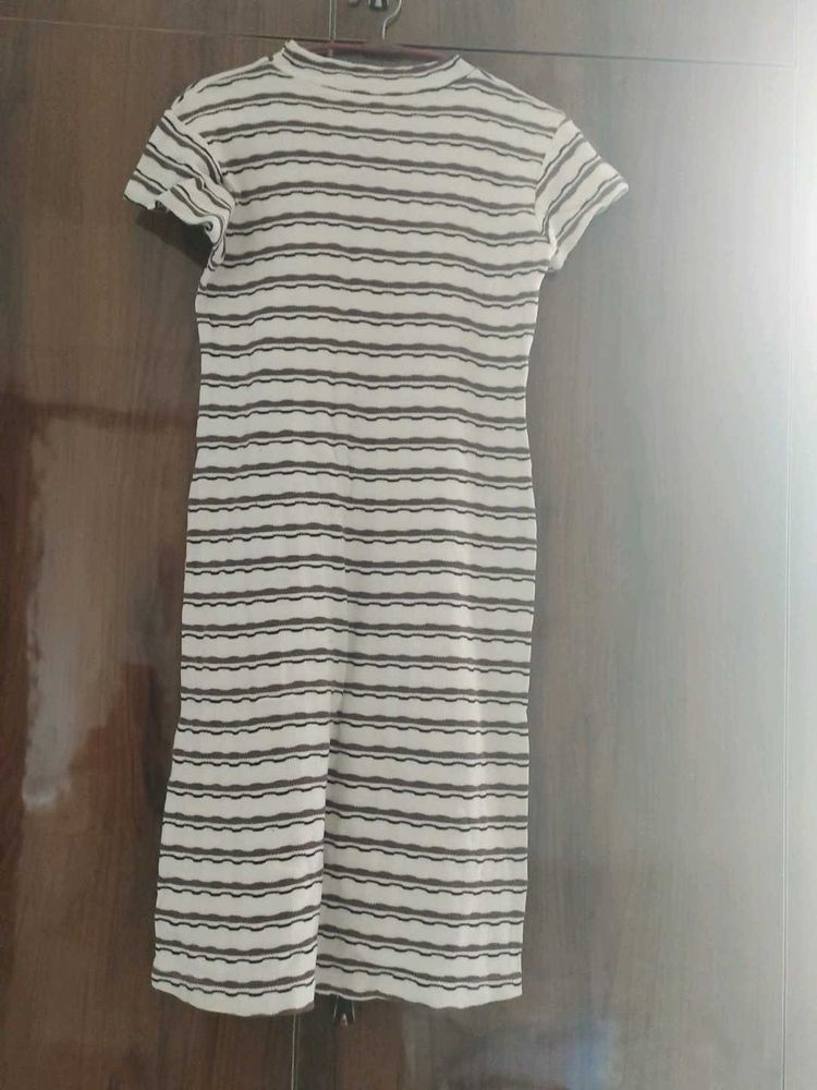 Striped T-Shirt Dress