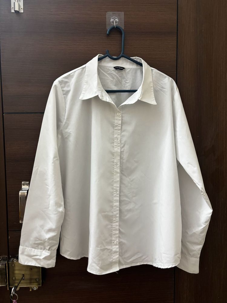 Formal White Shirt For Ladies
