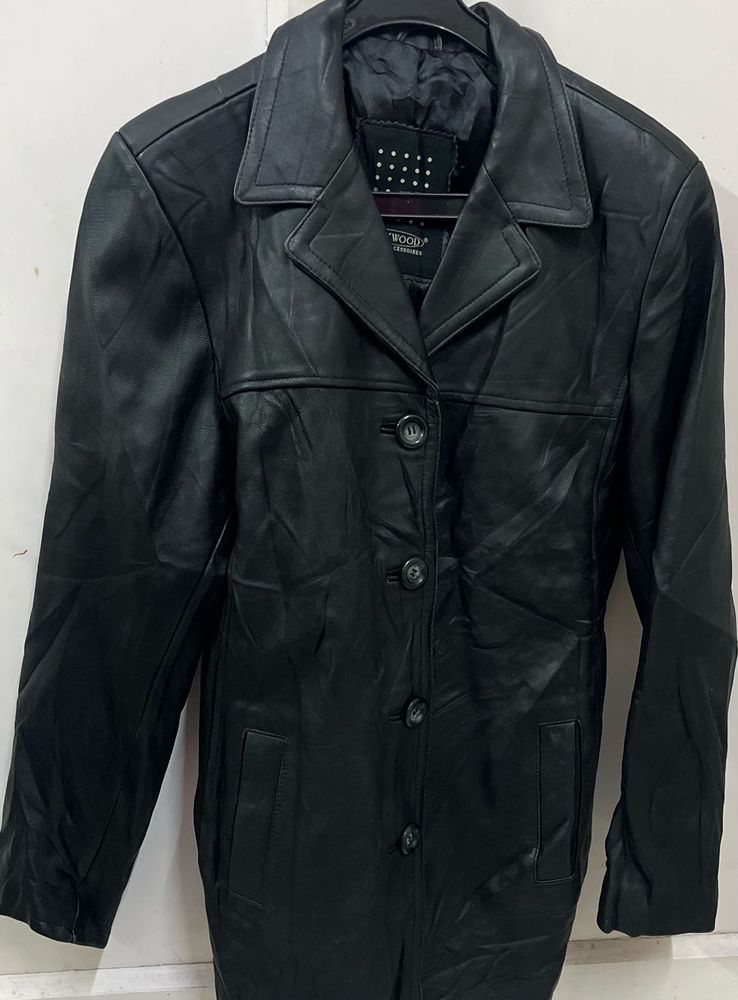 Classic Black Leather Jacket