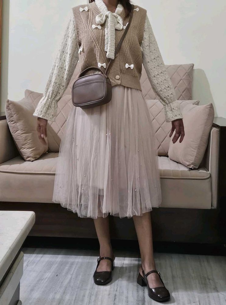 2-in-one sweater with Dress Set✨️🎀