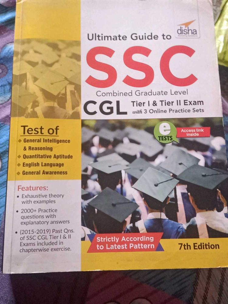 SSC CGL Exam Guide - 7th Edition