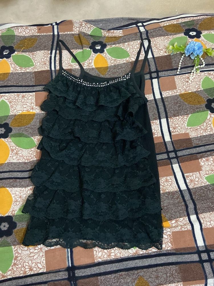 Lace Layered Cami Top