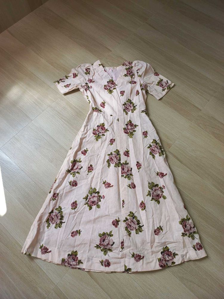 Floral Print Midi Dress