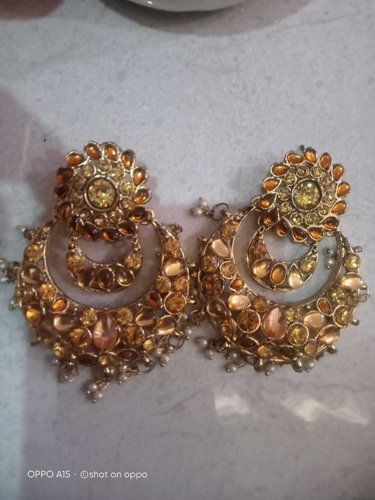 New Partywear Chandbali Earrings