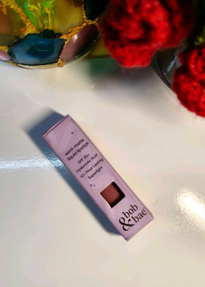 bob&amp;bae semi matte liquid Lipstick
