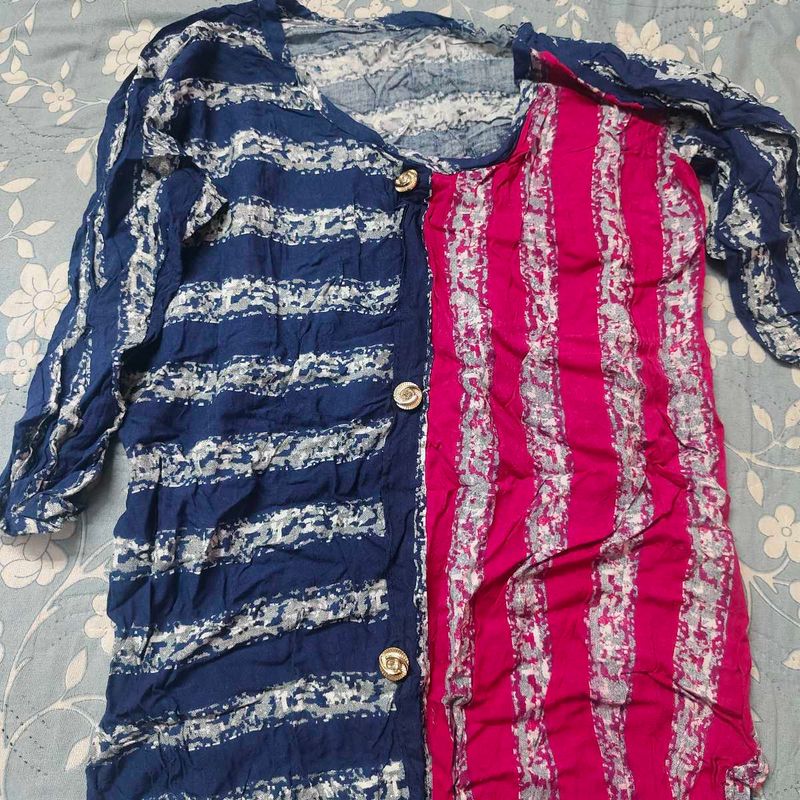 Stylish Striped Women's Kurta