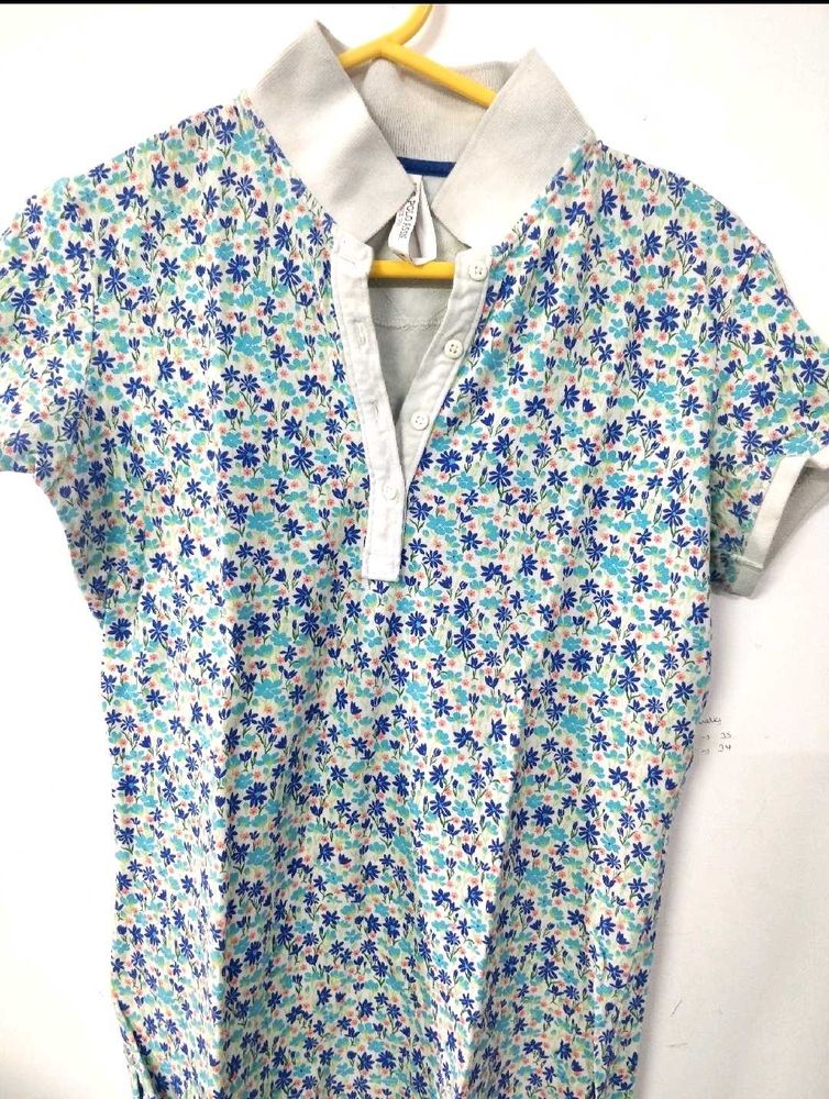 Us Polo Floral Tshirt