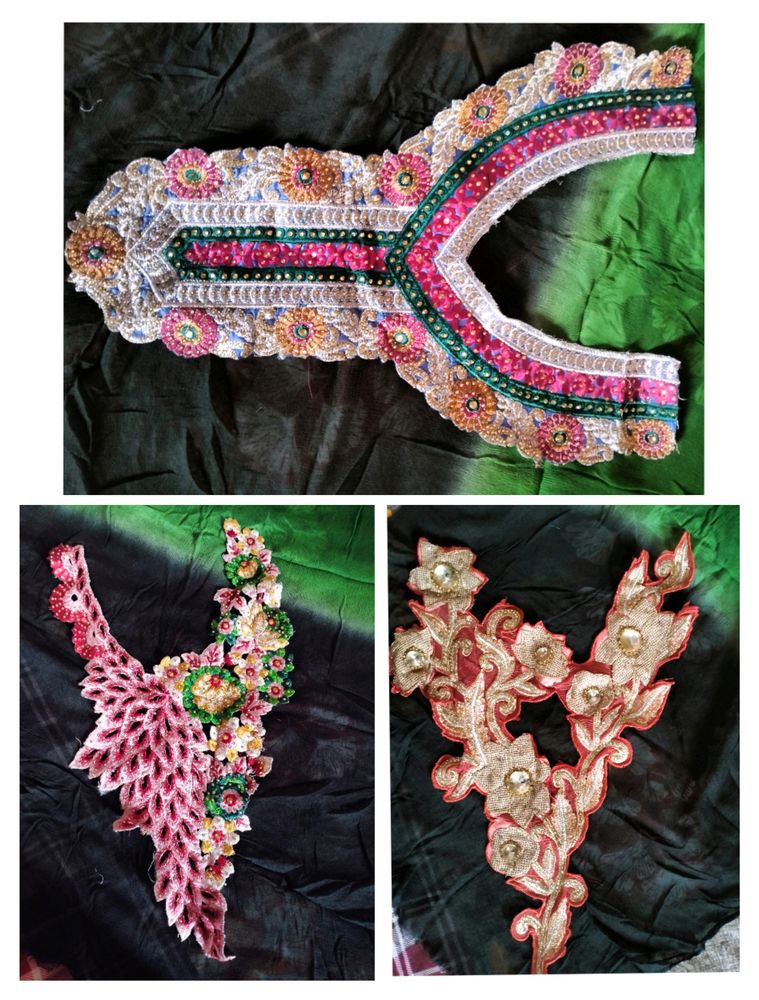 3 Neck Embroidery Design