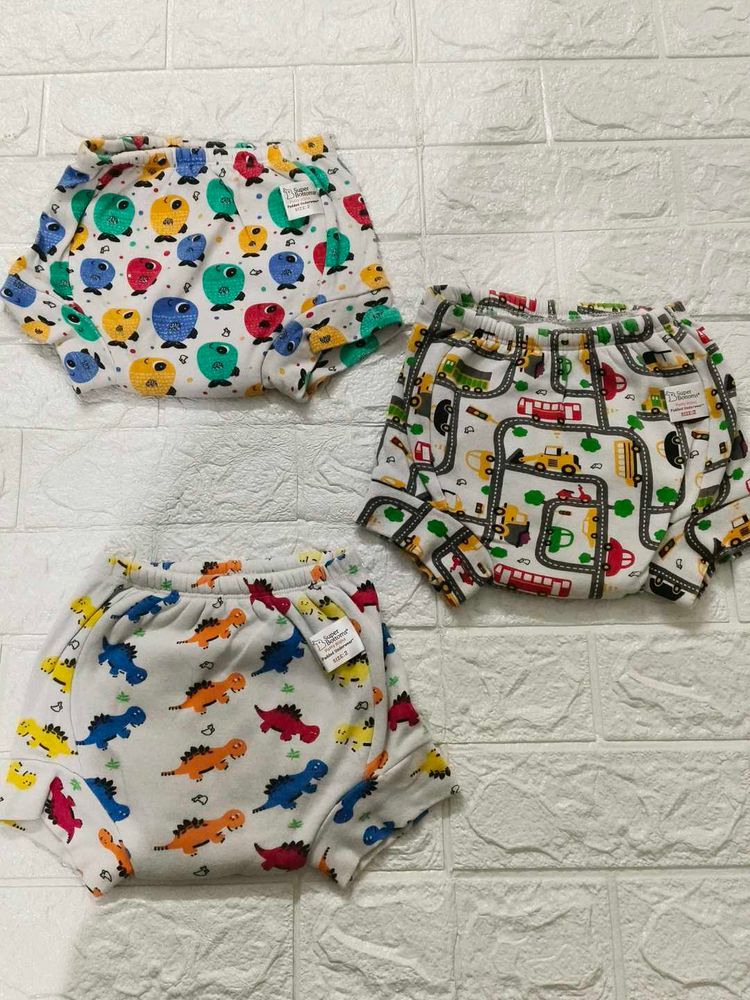 Superbottoms Padded Underwear Pack Of 3