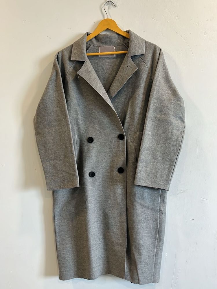Grey Trench Coat (M-L size)