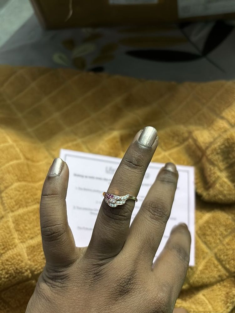 Giva Elegant Gemstone Ring 925