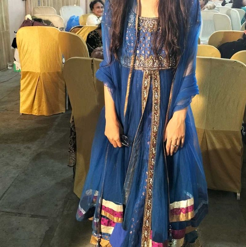 Long Lehenga Choli Duppata