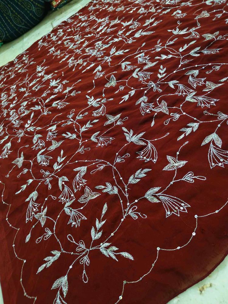 Aari Tari Zari Work Beautiful 😍 Saree