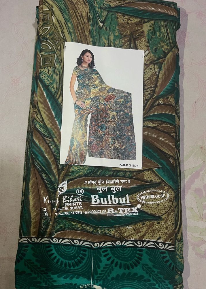 New Georgette Saree