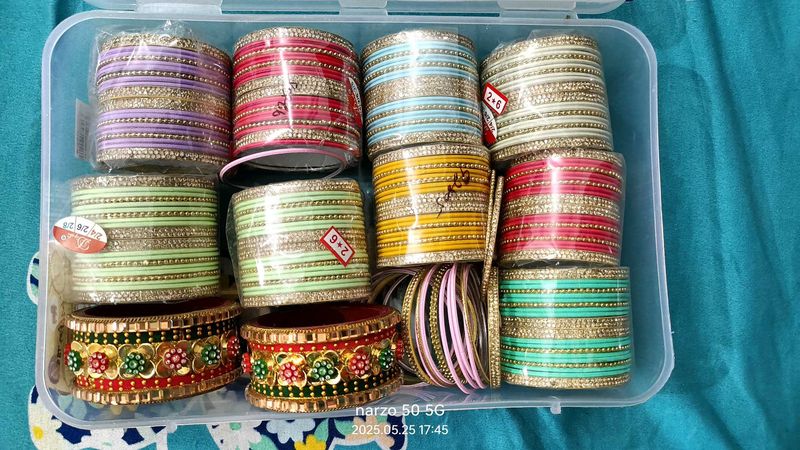 Bangles With All Beautiful Colors
