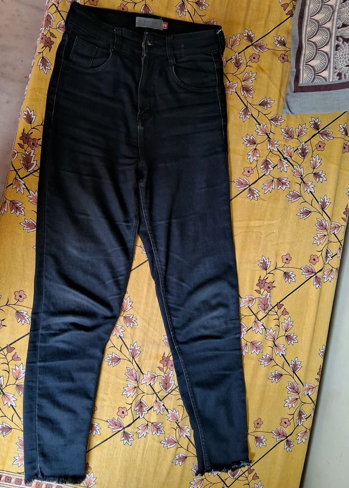 Black Color Jeans