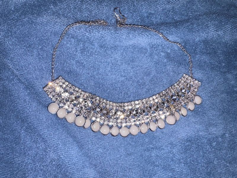 Sparkling Silver Necklace
