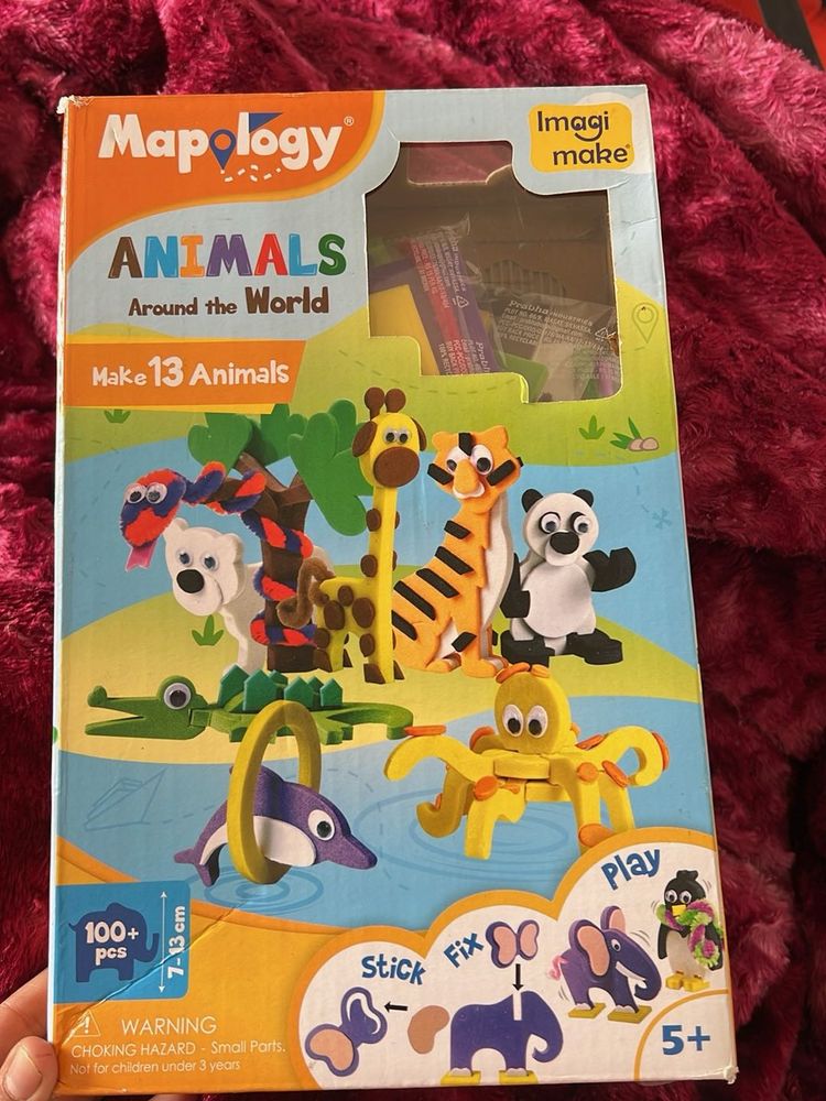 Mapology Animals Around the World