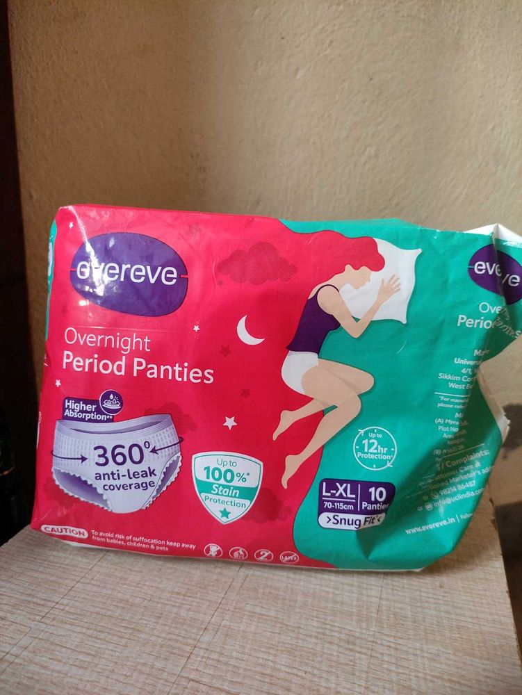 Evereve Overnight Period Panties L-XL